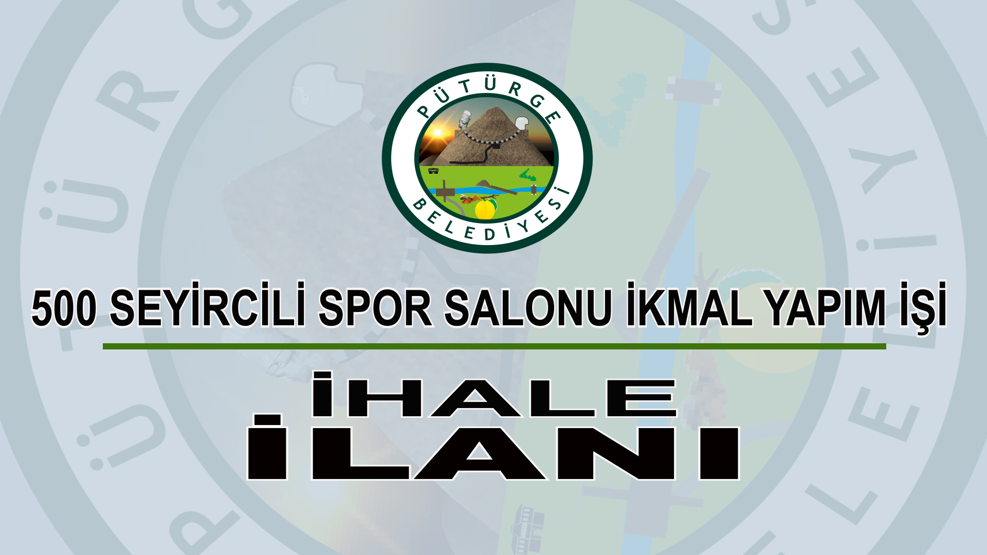 İHALE İLANI